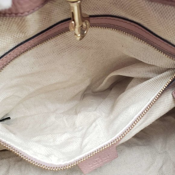 100% Authentic Gucci Soho on Chain Leather Shoulder Bag - Picture 10 of 14